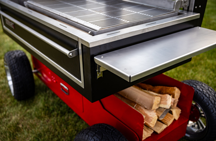 Knack Argentine Grill Wood Storage