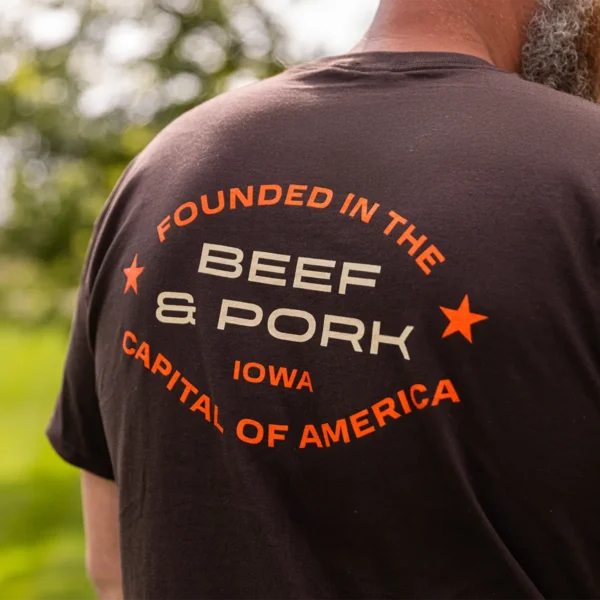 Knack Beef and Pork Capital T-Shirt back