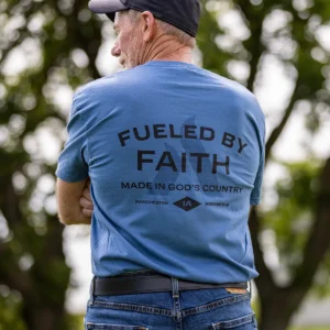 Knack Fueled by Faith T-Shirt back