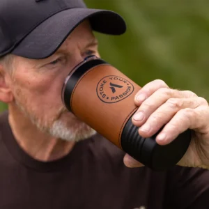 Knack Leather Tumbler
