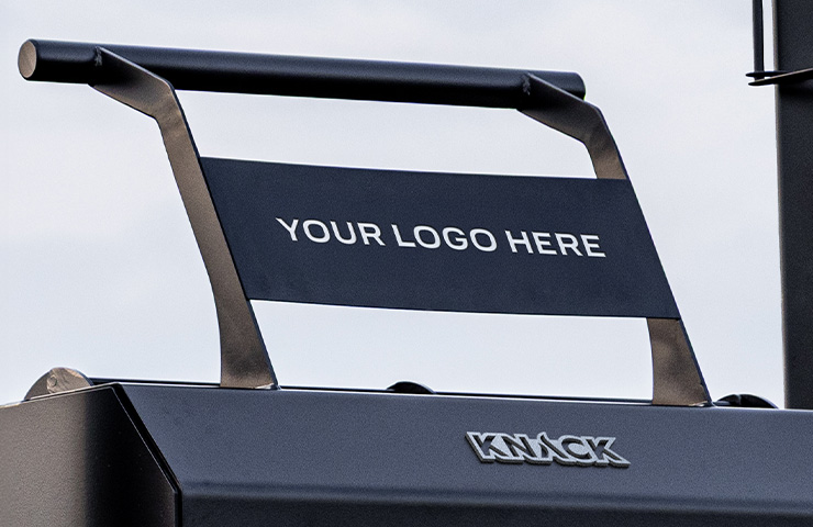 Black Hawk custom nameplate