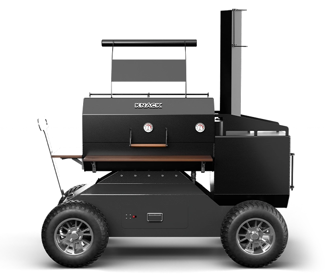 Knack Black Hawk offset smoker