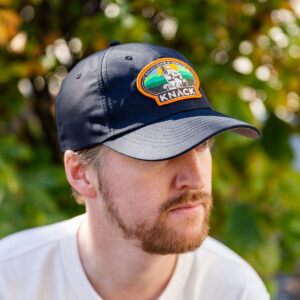 Knack Union adjustable golf hat black